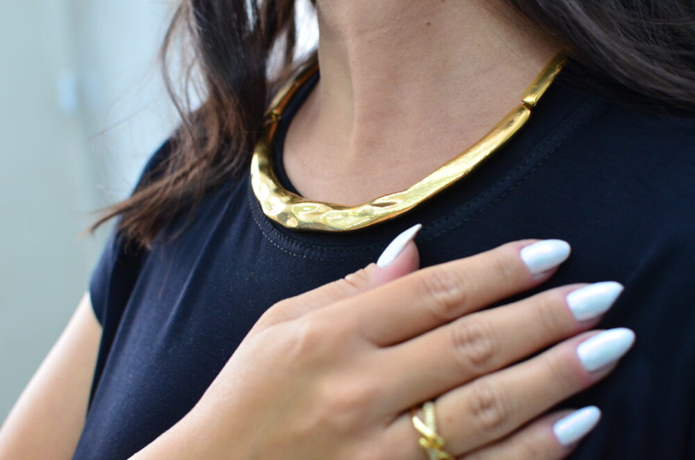 Colar Onda de Ouro