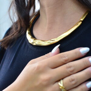 Colar Onda de Ouro