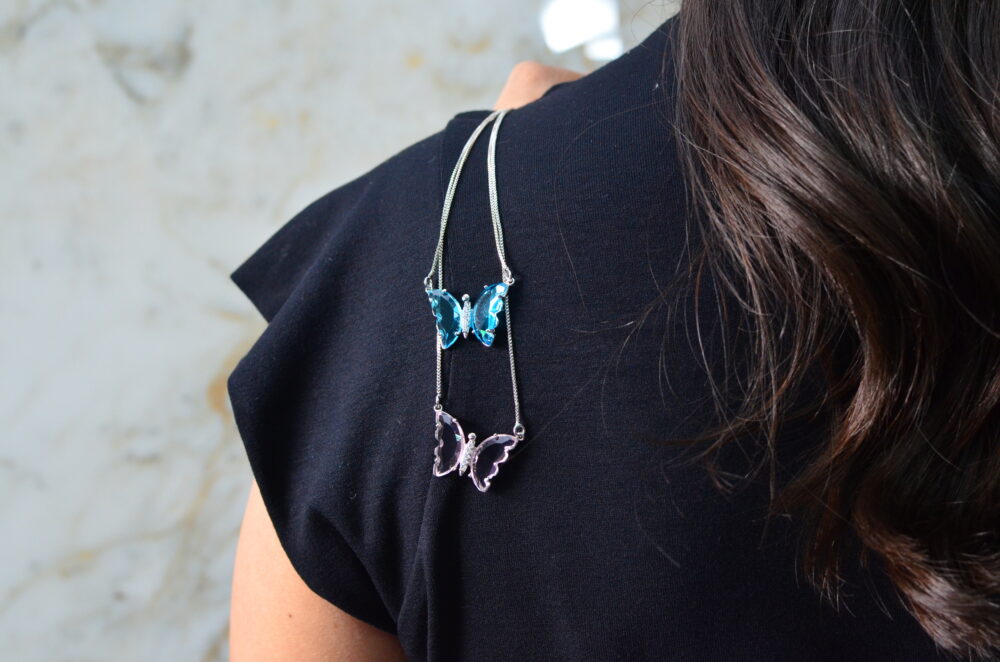 Colar borboleta