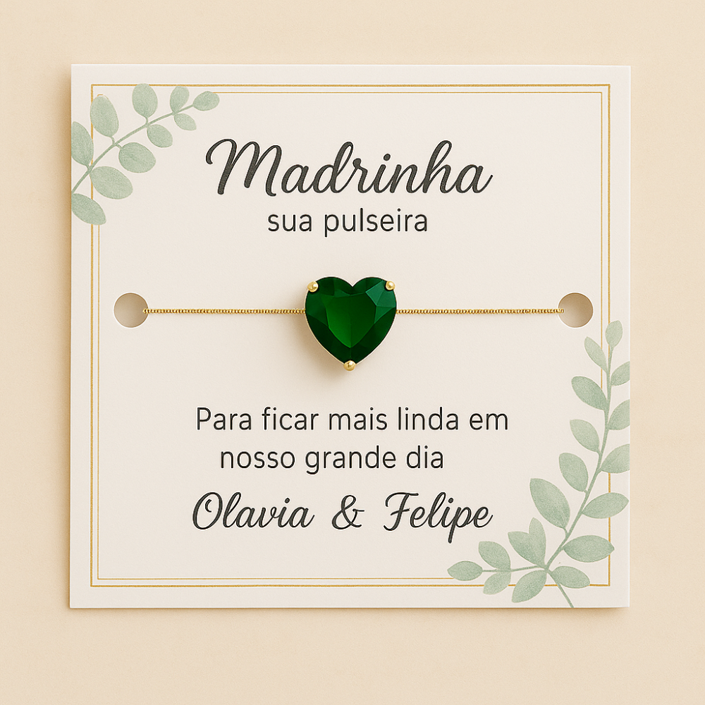 Pulseiras para Casamentos e Debutantes